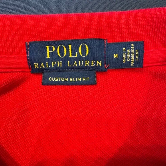 Men’s Ralph Lauren Polo (Custom Slim Fit) Medium - Picture 6 of 10